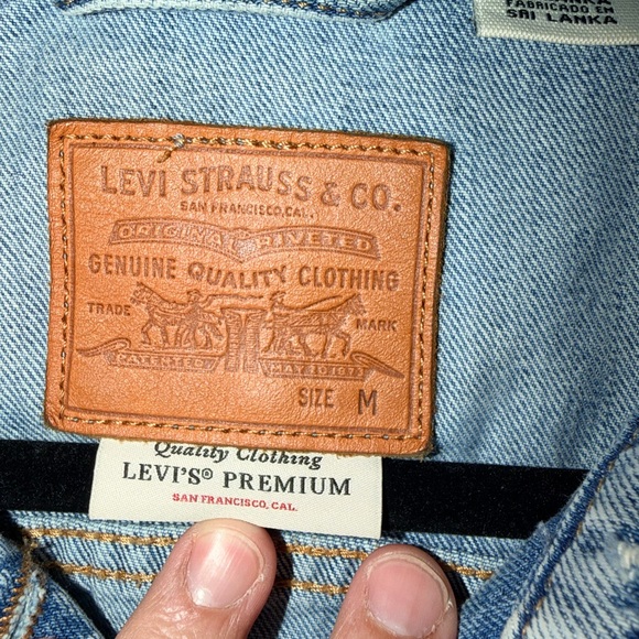 Levi's Light Blue Denim Jacket - Picture 3 of 7
